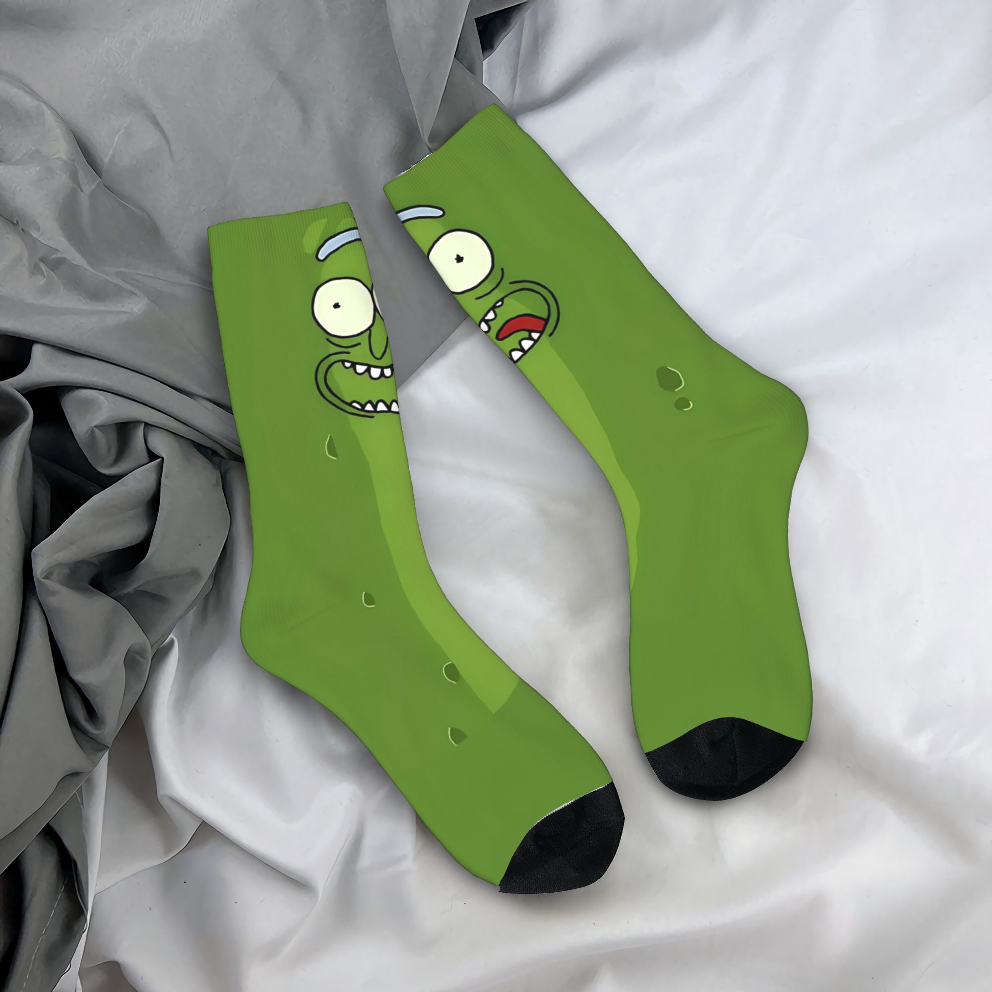 Outdoor Sport Hose - Novelty Funny Cucumber Print Socks Winter