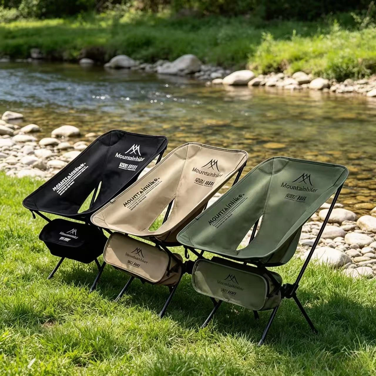 Outdoor Sport Chairs - Folding Ultra Light Moon Chair Portable