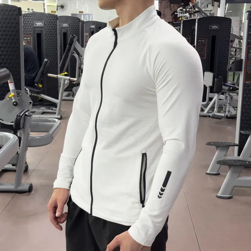 Men's Gym Tights Jacket Runnin - đánh giá và giá Outdoor Sport Jacket Men