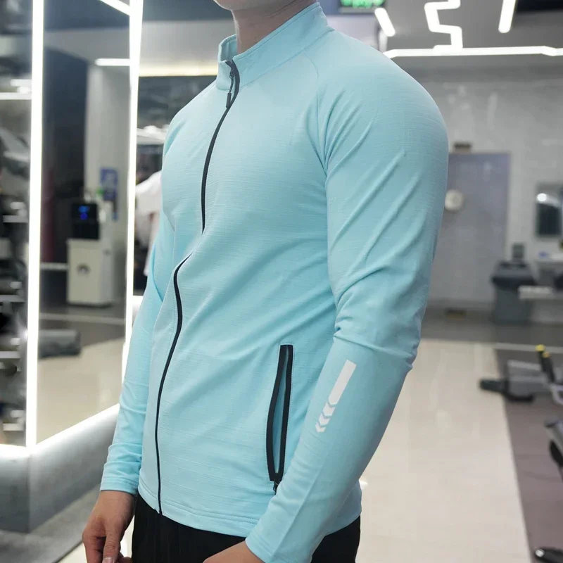 Men's Gym Tights Jacket Runnin - đánh giá và giá Outdoor Sport Jacket Men