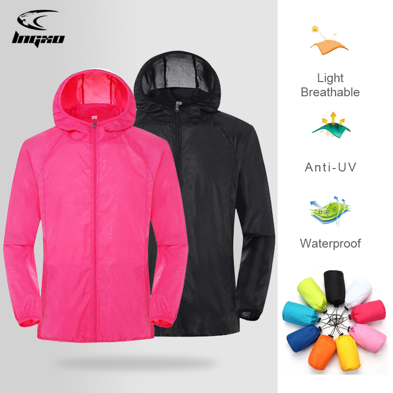Men Women Hiking Jacket Waterp - đánh giá và giá Outdoor Sport Windbreaker