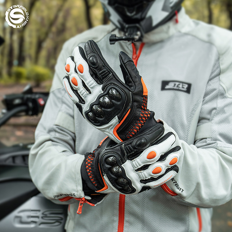 SFK Orange Motorcycle Gloves C - đánh giá và giá Horse Riding Glove