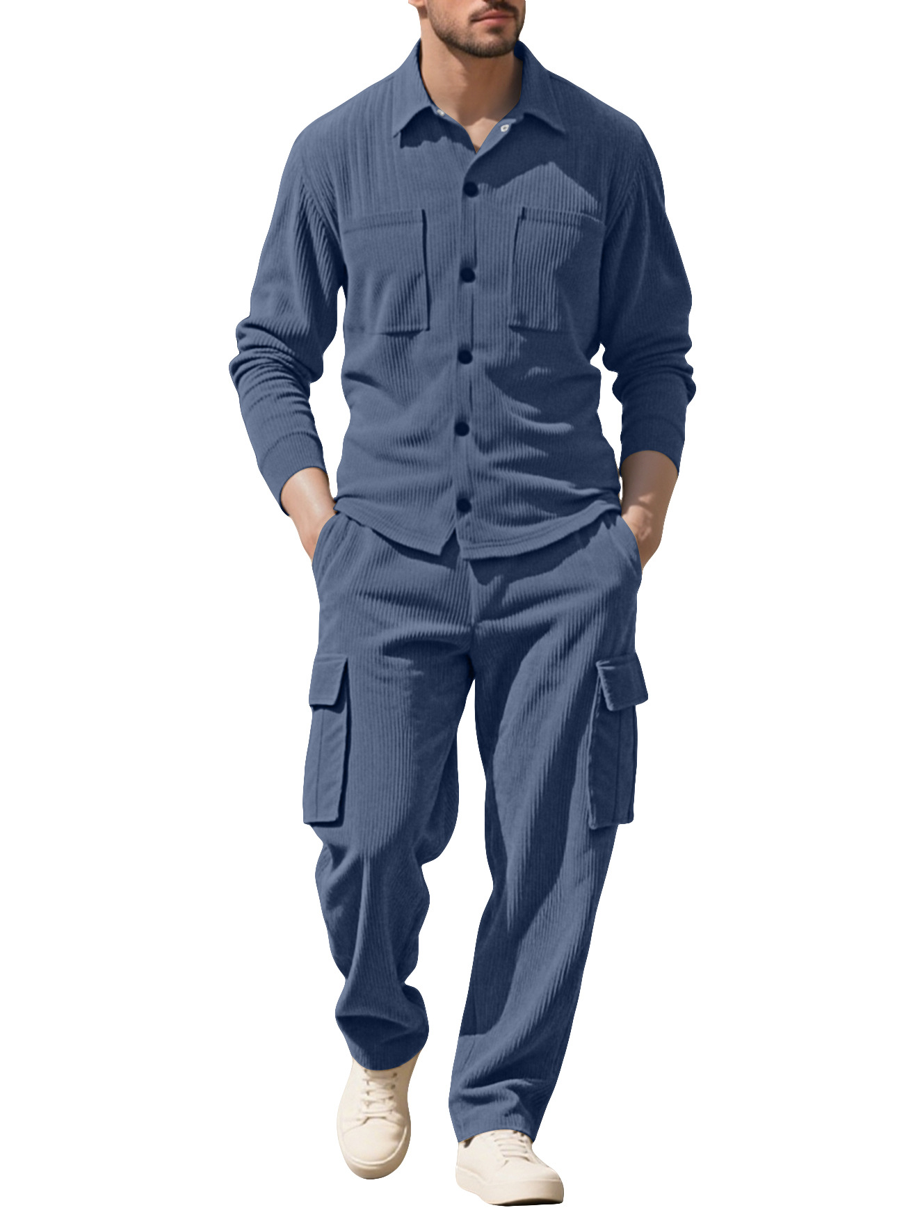 Men's Tracksuit Corduroy Workw - đánh giá và giá Outdoor Sportswear