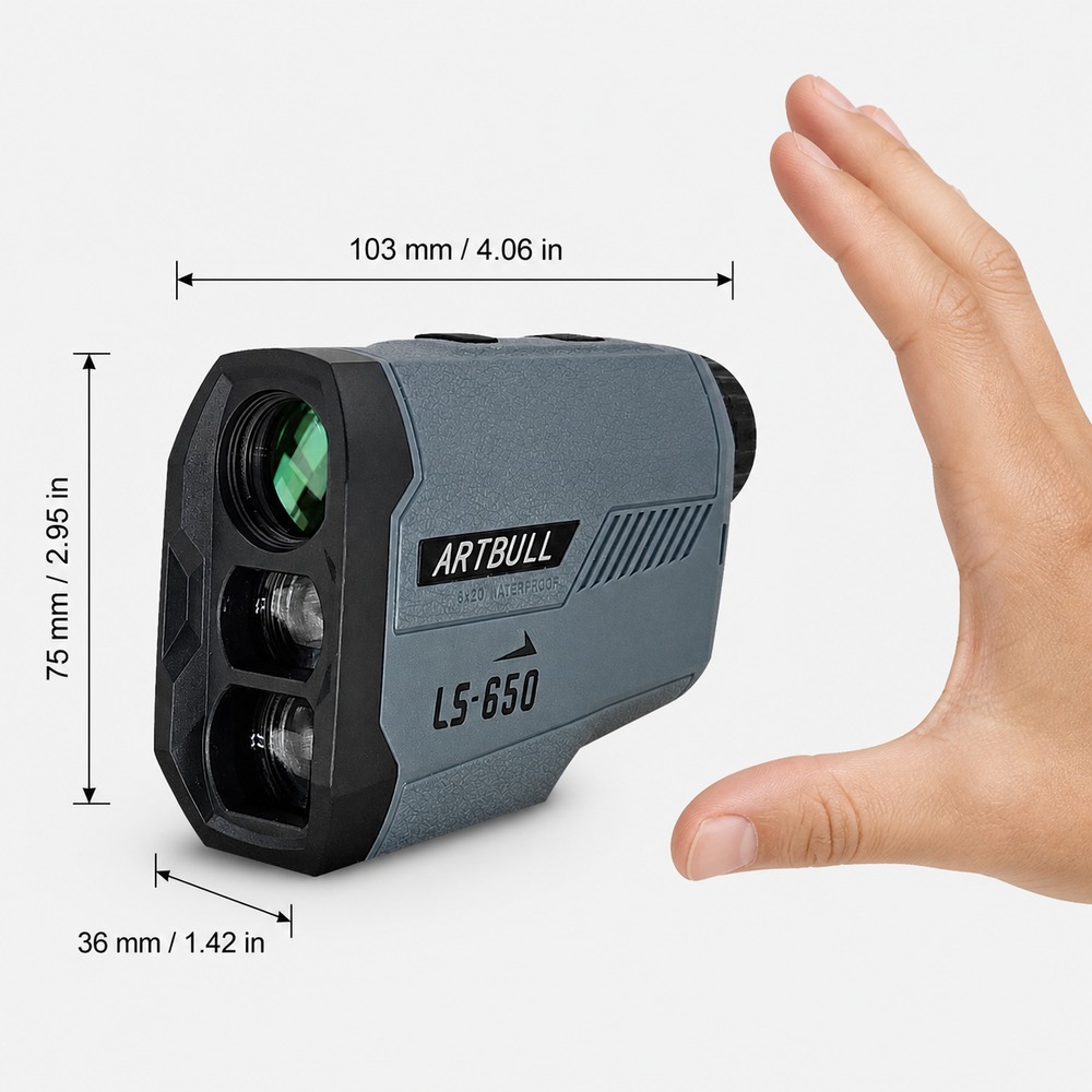 Golf Rangefinder 650m 6X20 Las - đánh giá và giá Outdoor Sports