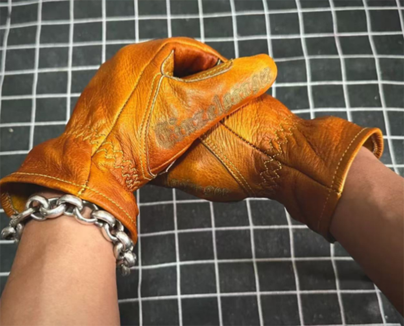 Handmade Genuine Leather Retro - đánh giá và giá Horse Riding Glove