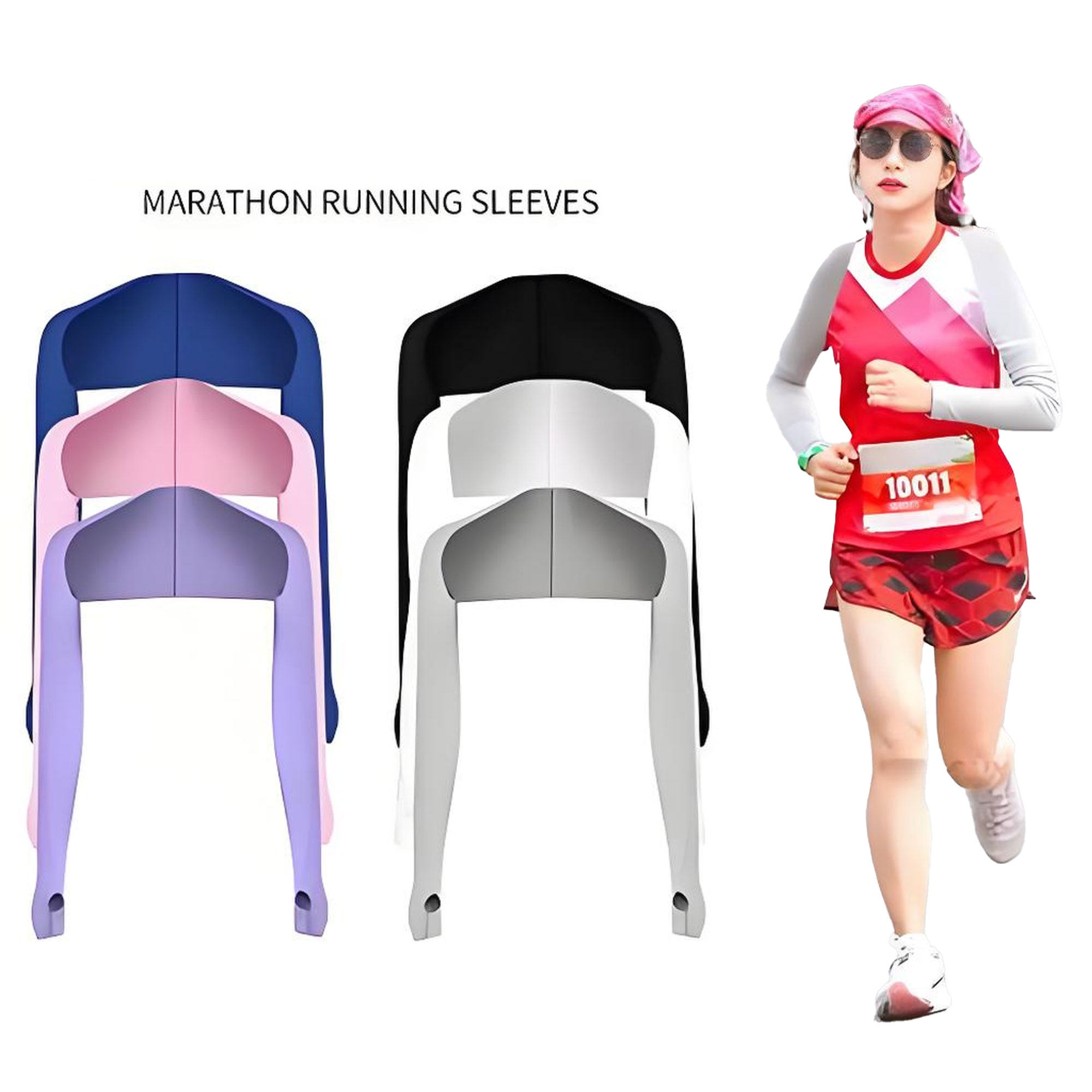 2pcs set Ultra-thin Shawl Arm  - đánh giá và giá Outdoor Sports