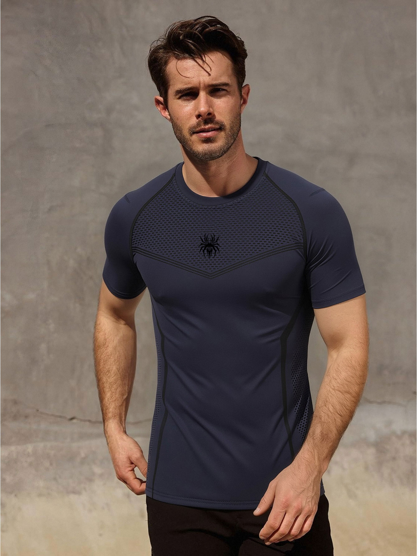 Gym Hub Printed Men's Compress - đánh giá và giá Outdoor Sport.Hub