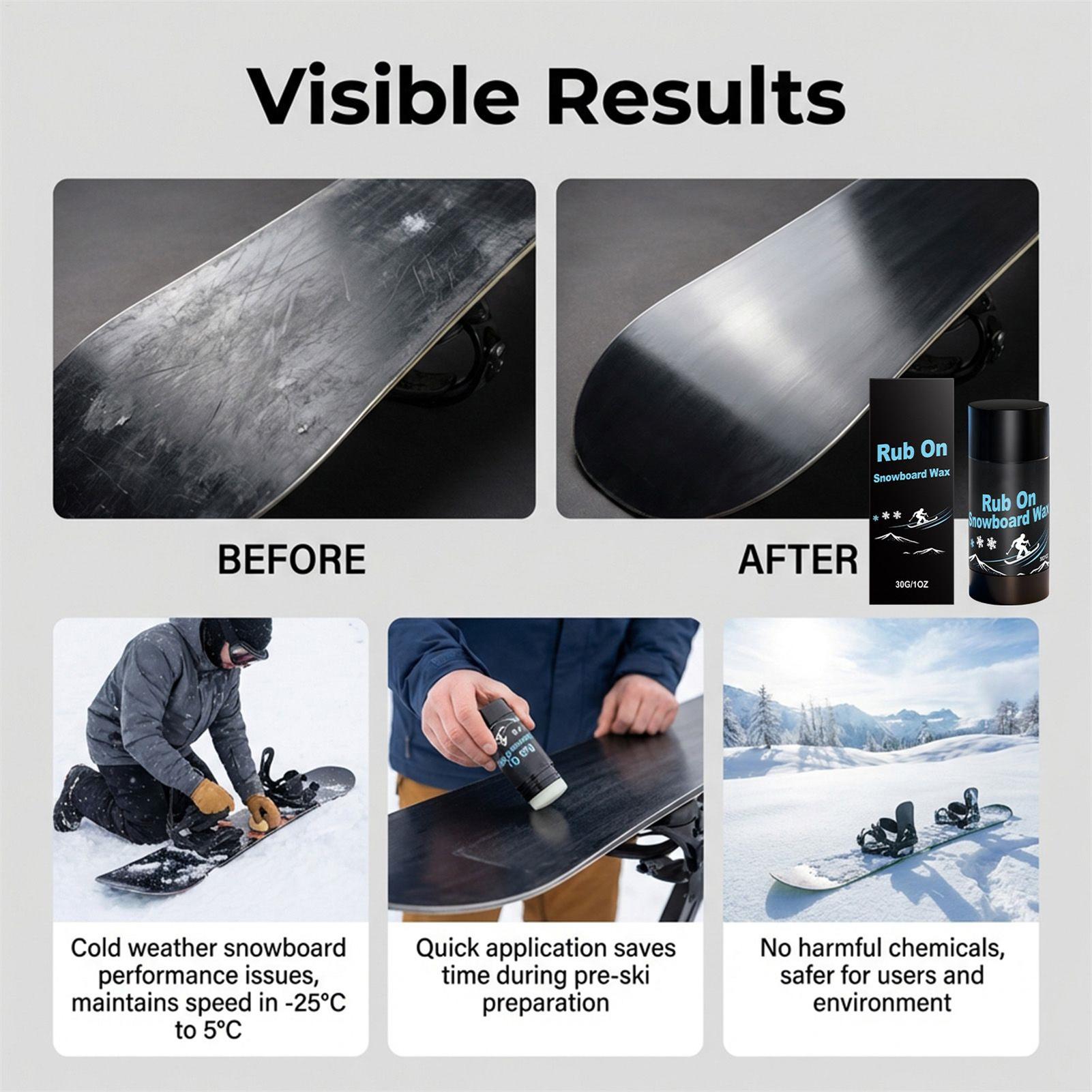 30g Rub-On Ski & Snowboard Wax - đánh giá và giá Outdoor Sports